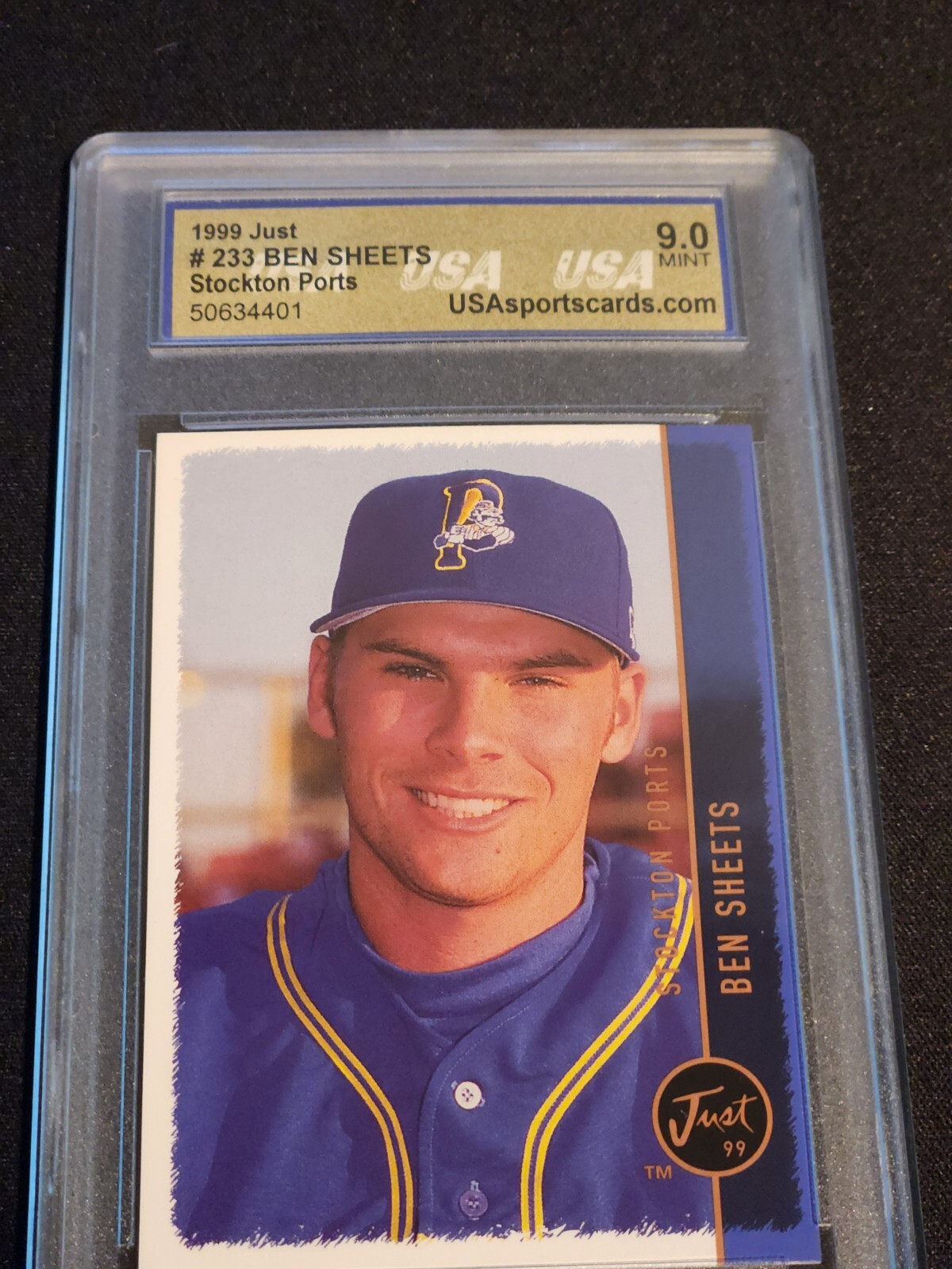 1999 Just Minors Ben Sheets #233 Rookie Card RC