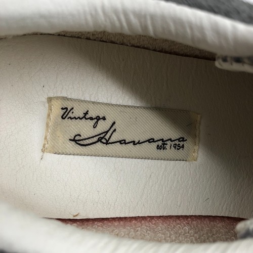 Tenis vintage para mujer Havana con cordones gris oro 6,5 - Imagen 6 de 8