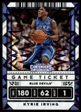 2020-21 Contenders Draft Variations Game Ticket Green Explosion 11 Kyrie Irving 
