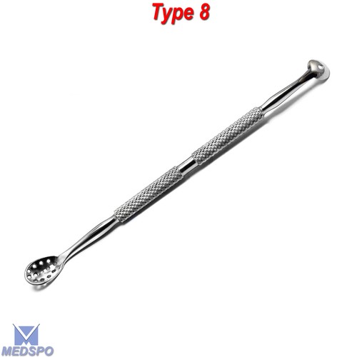 Blackhead Skin care Acne Blemish Spoon Black Heads Remover Pickle Type 8 - Picture 4 of 5