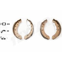 Textar Bremsbackensatz Bremsbacken Hinten FüR Renault Clio II Bb_ Cb_ Peugeot