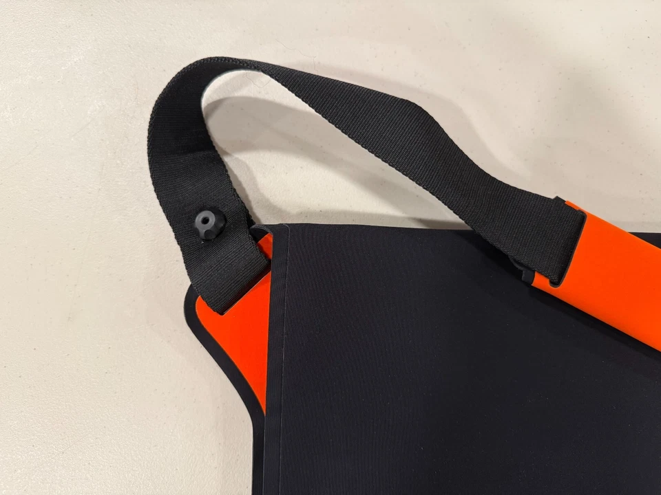 Ralph Lauren RLX Polo Deportivo Mensajero Bolso para Laptop Raro Moderno Plano Hecho en Italia Foto 3 de 4