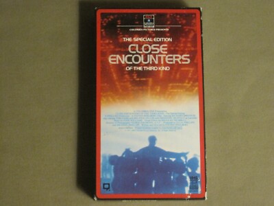CLOSE ENCOUNTERS OF THE THIRD KIND (1977) VHS STEVEN SPIELBERG SCI-FI GEM VG+