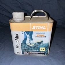 Stihl MotoMix PREMIX EMPTY TIN HIGH PERFORMANCE FUEL 1 QT TIN