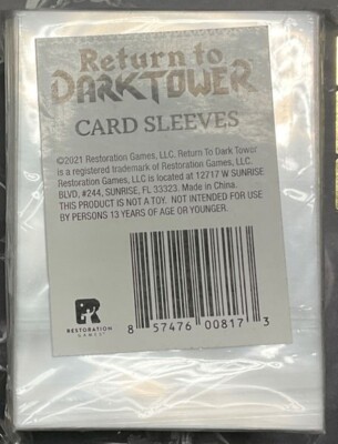 return to dark tower card sleeves Ryker