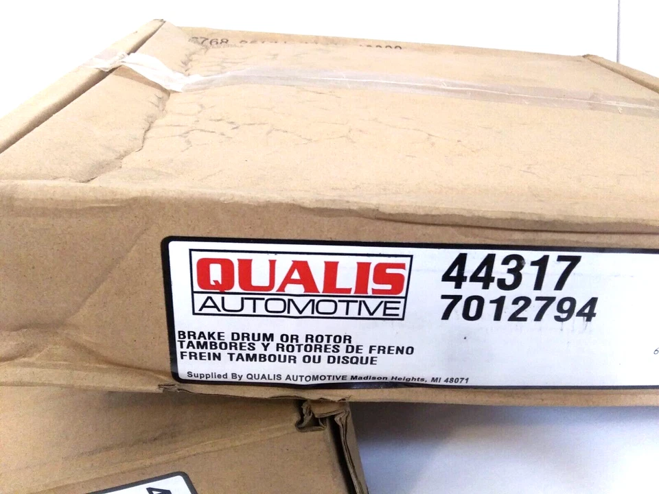 Juego de 2 rotores traseros Qualis 44317 para 05 12 Ford F250 Super Duty y F350 Foto 4 de 4