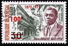 Senegal 510, O, 100th Birthday Blaise Diagne