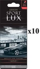 Areon Sport LUX Quality Perfume/Cologne Cardboard Car Air Freshener Gold 10 PK