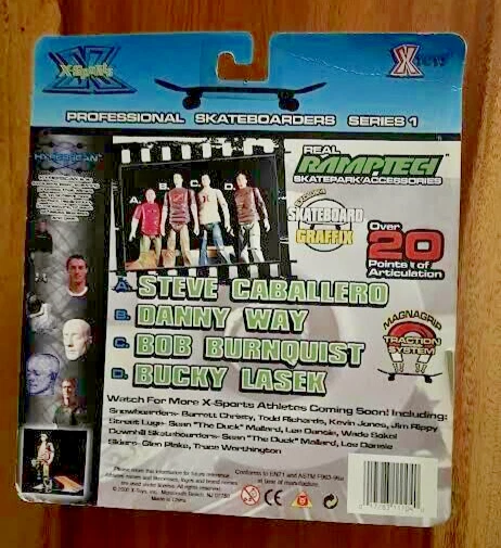 **X Figura de acción Sports Danny Way "Rara" - Envío rápido** Foto 4 de 4