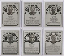 Rare Hank Stram Metallic Pro Football Hall of Fame Card - Series 35