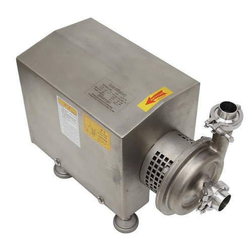 3 Ton/h 110V 304 Food Grade Centrifugal Pump Sanitary Beverage Impeller Pump 1HP - Picture 11 of 24