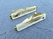 1962 62 Chevy Ii Nova Park Lamp Light Turn Signal Guide Lens Assembly Pair - New