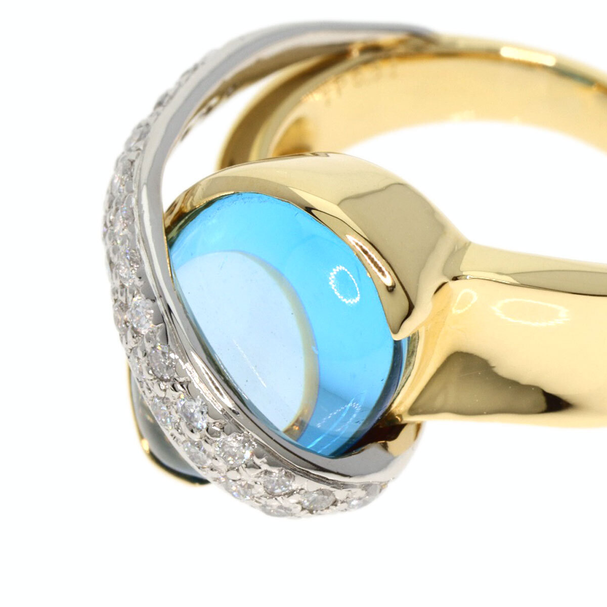 8.31ct Topaz Diamond Ring K18 Yellow Gold PT900 10.5g | eBay 8.31ct Topaz Diamond Ring K18 Yellow Gold PT900 10.5g | eBay