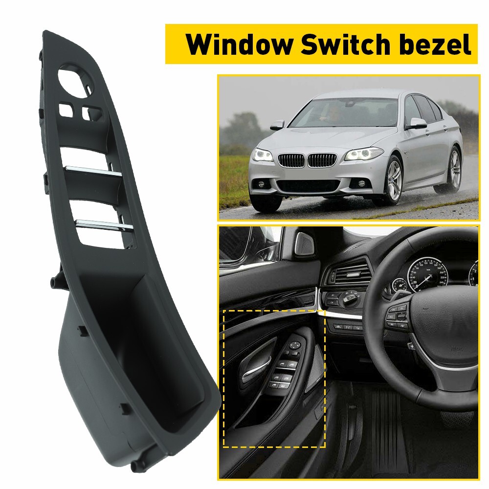 Door Switch Panel Handle Pull Inner Trim Front Left Fit 10-17 BMW