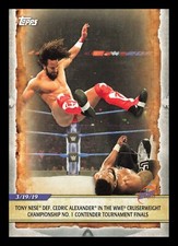 2020 Topps WWE Road to Wrestlemania - #13 Tony Nese