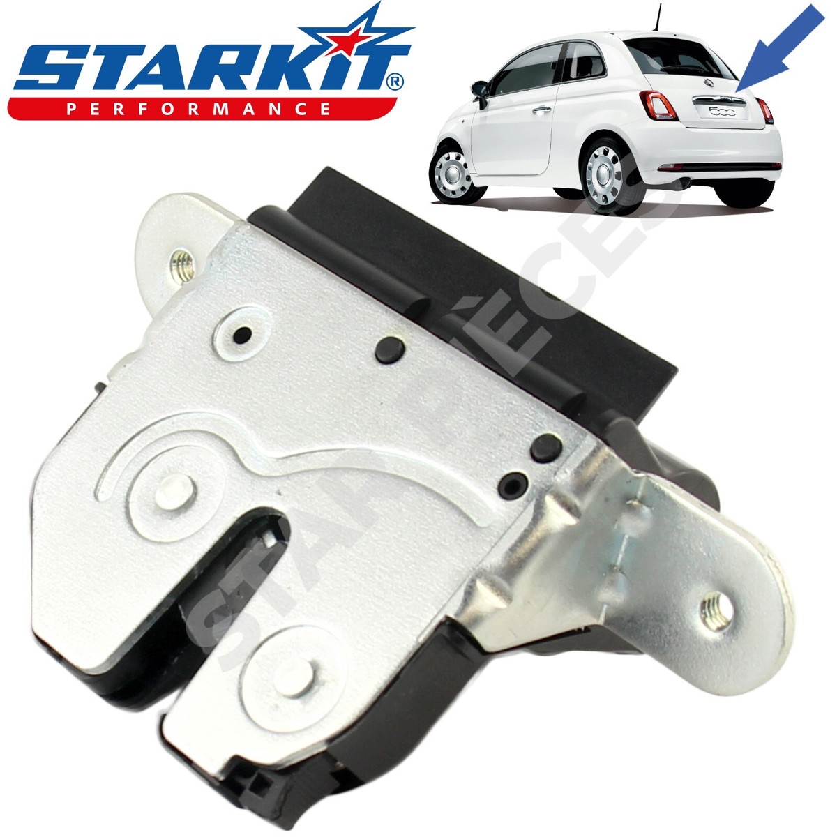 SERRATURA PORTELLONE BAULE FIAT 500 07>12 | Ricambi Usati - Foto 6