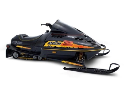 1993 Ski Doo Mach Z Snowmobile New Metal Sign 9x12