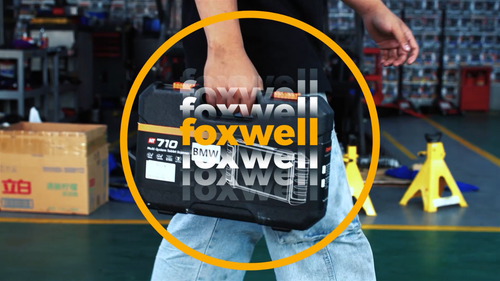 FOXWELL NT710 Car OBD2 Scanner For BMW All System SAS DPF Bi-Directional Test - Video 1 of 1