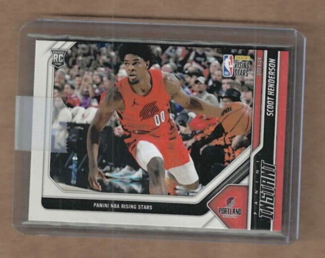 2023/24 Panini Instant Basketball Scoot Henderson Rookie Card 352, P/R 461