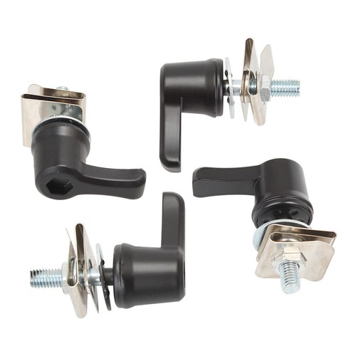 4PCS Saddlebag Lever Lock Bolts Nuts Kit Mounting for Harley Saddlebag 2001-2023 - Bild 13 von 13