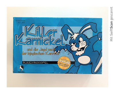 Killer Karnickel Basisspiel + gelbe Erweiterung von Pegasus Spiele Kartenspiel