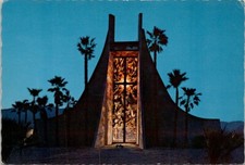 The Palm Desert Community Church Palm Desert California Vintage Postcard Spc18