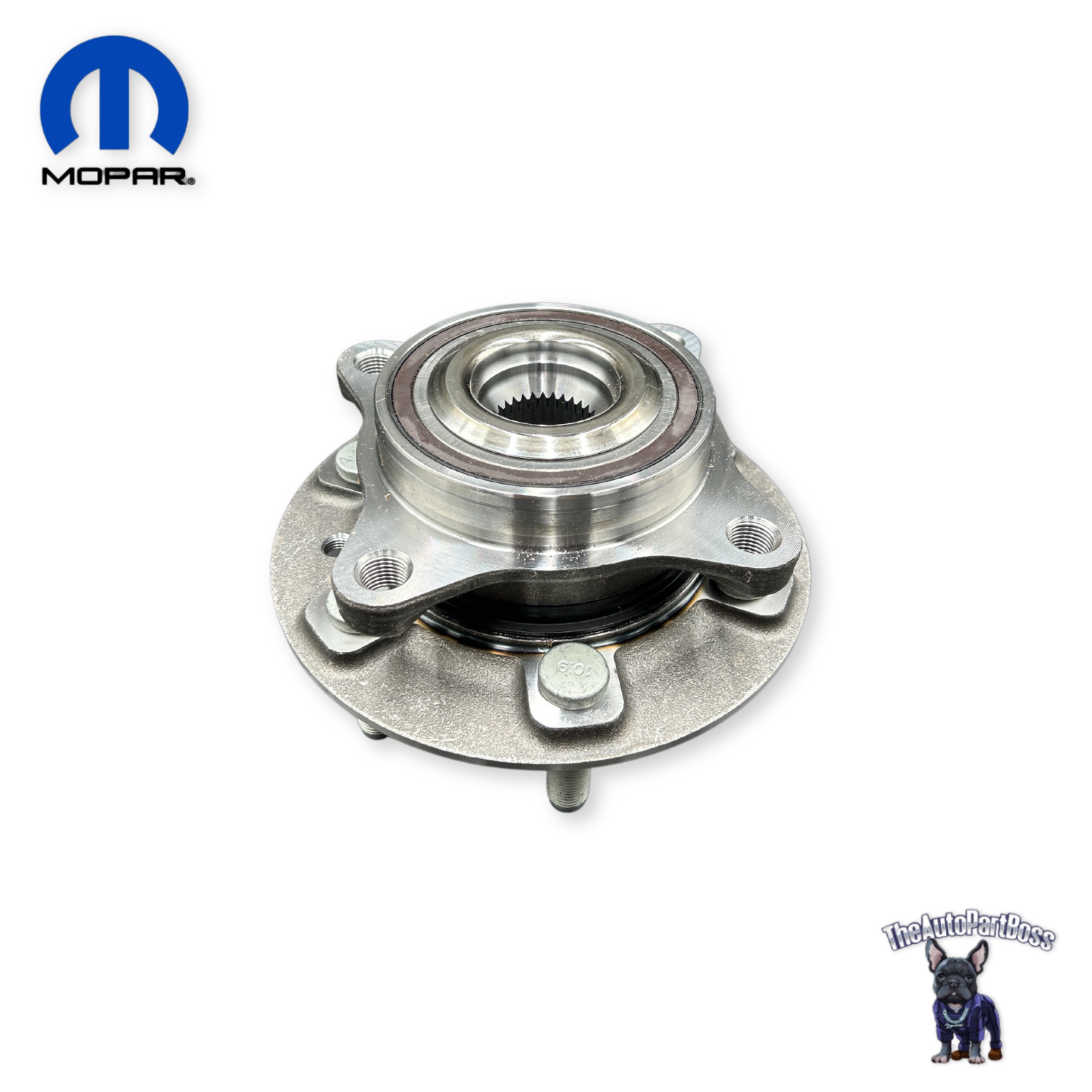 Brake Hub And Bearing, Right Rear OEM Mopar 68422141AA