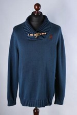 Desigual Classic Shawl Neck Jumper Size L - XL