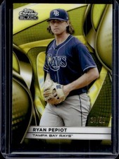 2025 Topps Chrome Black Ryan Pepiot Gold Refractor #/50 Rays