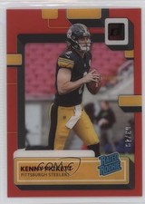2022 Panini Clearly Donruss Rated Rookie Red 3/49 Kenny Pickett #51 0vk0