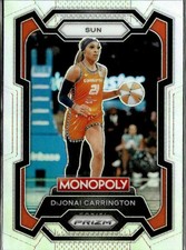 2024 Panini Prizm Monopoly WNBA #17 DiJonai Carrington Silver Prizms