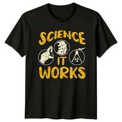 Science It Works T-Shirt MINT Wissenschaft Geburtstag Geschenk für Sie und Ihn