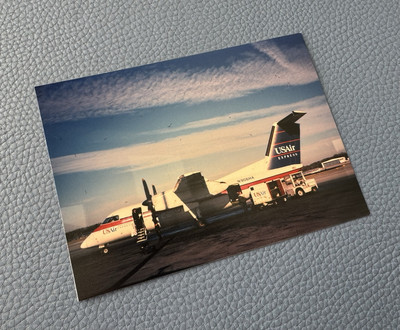 1995 USAir EXPRESS Aircraft Airplane  Prop Commuter Delivery N906HA AIRWAYS