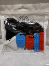 GNAWRISHING Sensory Chew Necklace Autism Anxiety Silicone 6 Pack