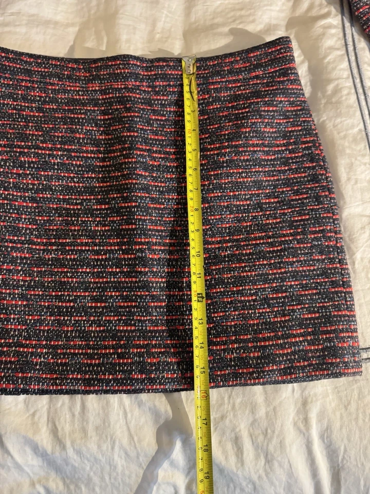 Traje de tweed MARC JACOBS NUEVO SIN ETIQUETAS Chaqueta Minifalda Pequeña Talla 6 Foto 4 de 4