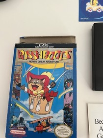 Puss'n Boots Pero's Great Adventure Nintendo NES 1985 Game Cartridge. Authentic