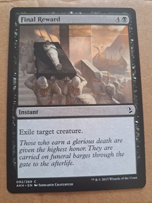 MTG: Final Reward - Amonkhet - Magic Card