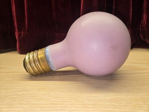 100/200/300 Pink 3-Way LIGHT BULB FUNERAL Mortuary Mogul E39 Base. Used.