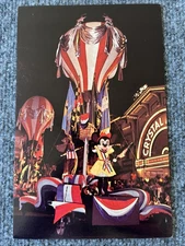 Anaheim California Disneyland America On Parade Bicentennial Oversized Postcard