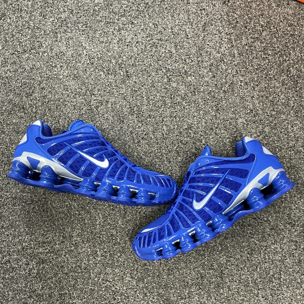 Nike Shox TL Hyper Royal/Metallic Silver/Black Mesh Low Top