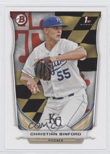 2014 Bowman Prospects Hometown Christian Binford #BP29 9j5