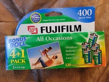 Fujifilm 400 Speed Film 4 1 Pack. All Occasions 5x24 exp. Sealed Box