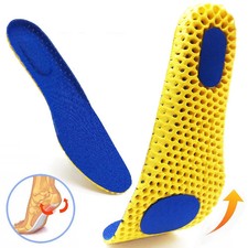 Memory Foam Insoles For Shoes Sole Mesh Deodorant Breathable Cushion Running Ins