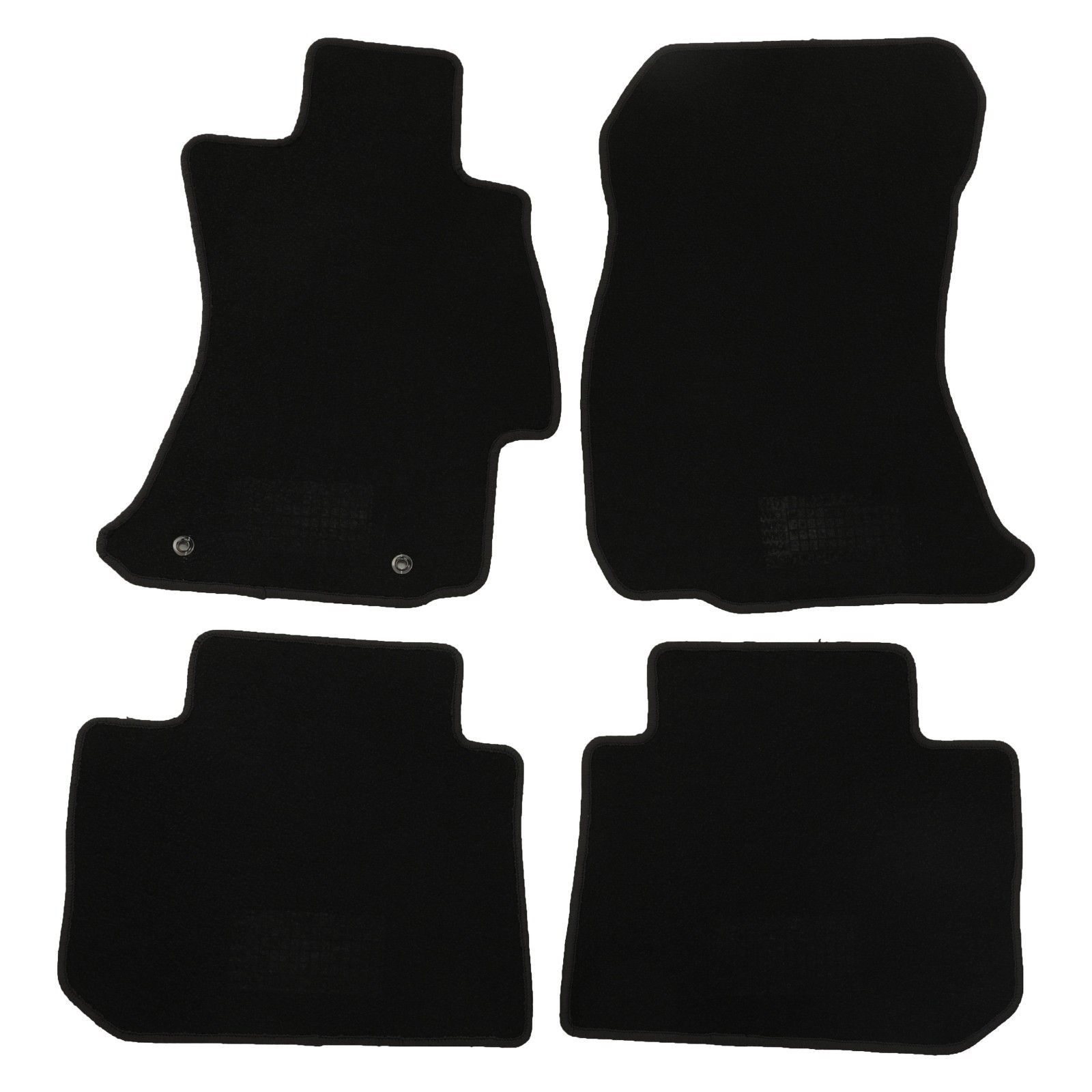Alfombrillas de piso de alfombra para Subaru XV Crosstrek 2014-2015 (N/P J501SFJ900)