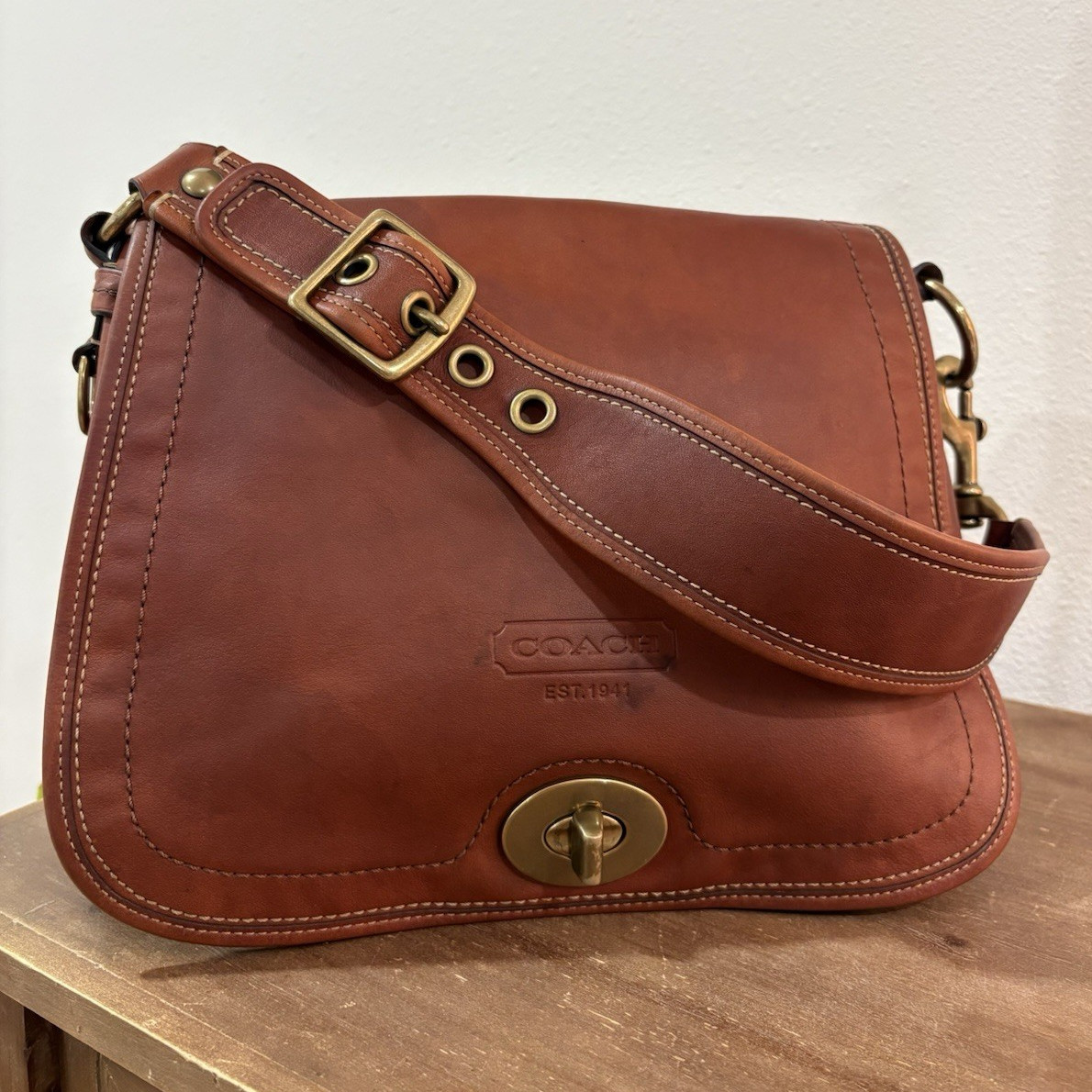Vintage Coach 65th Anniversary Legacy Flap Bag #11134… - Gem