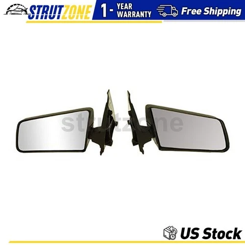 2x Left Right Door Mirror Dorman For 1982-1993 Chevrolet S10