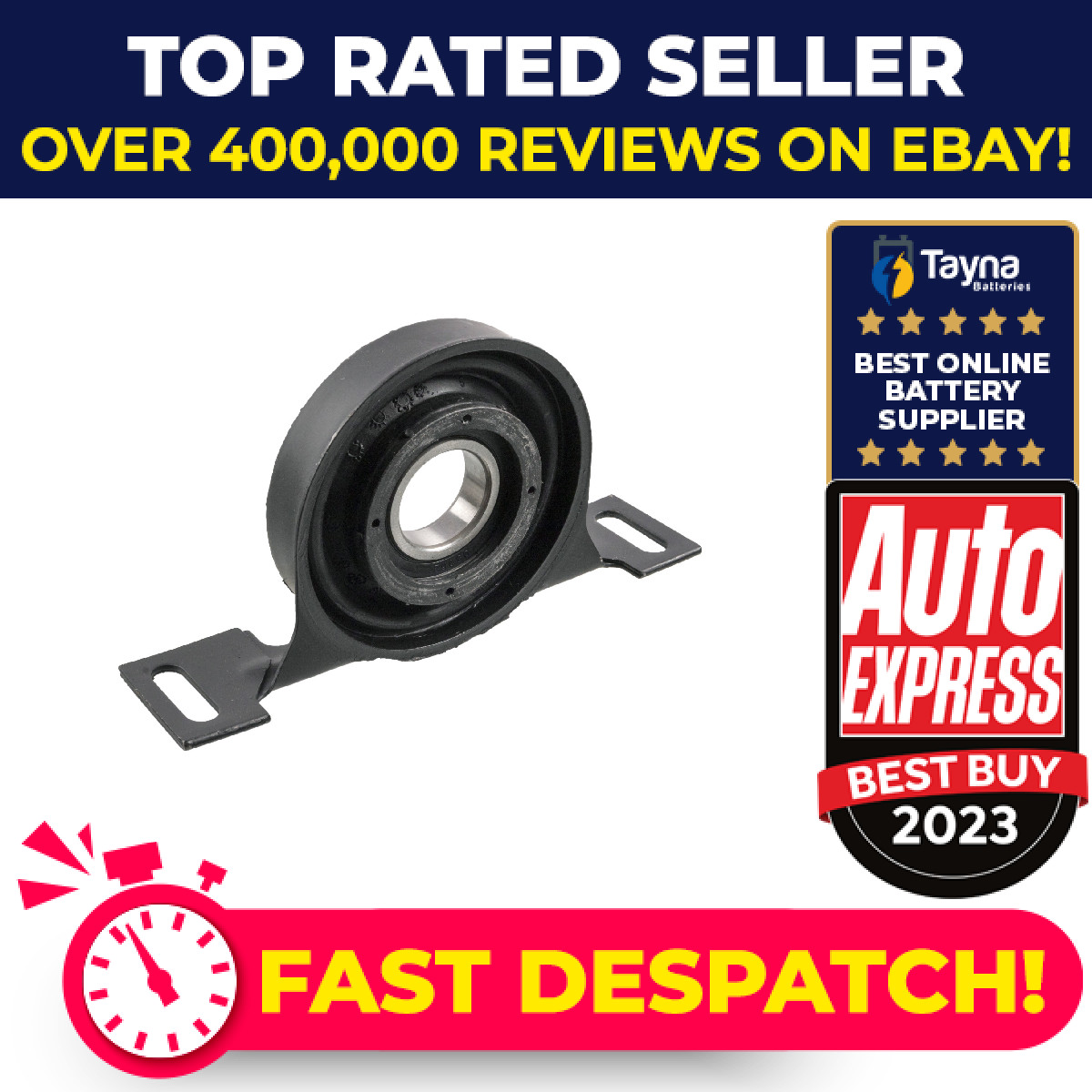 Propshaft Mounting fits BMW 325 TDS E36 2.5D 93 to 98 Automatic Transmission New
