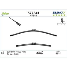 Scheibenwischer VALEO 577841 für VW Transporter T5 Multivan Amarok