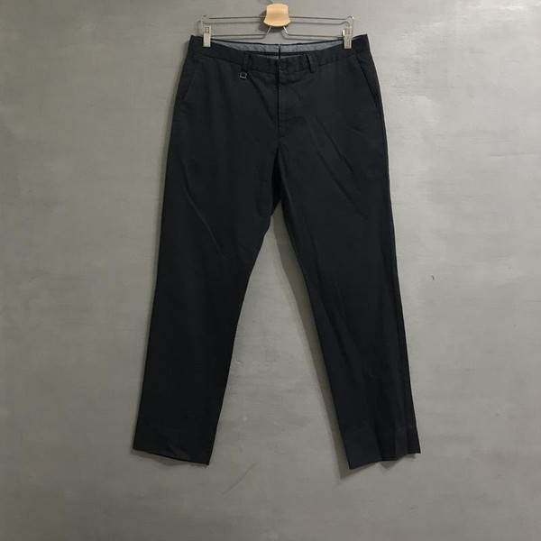 Men Ermenegildo Zegna Trousers Navy Cotton L