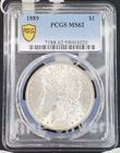 1889-P US Morgan Silver Dollar - PCGS MS 62